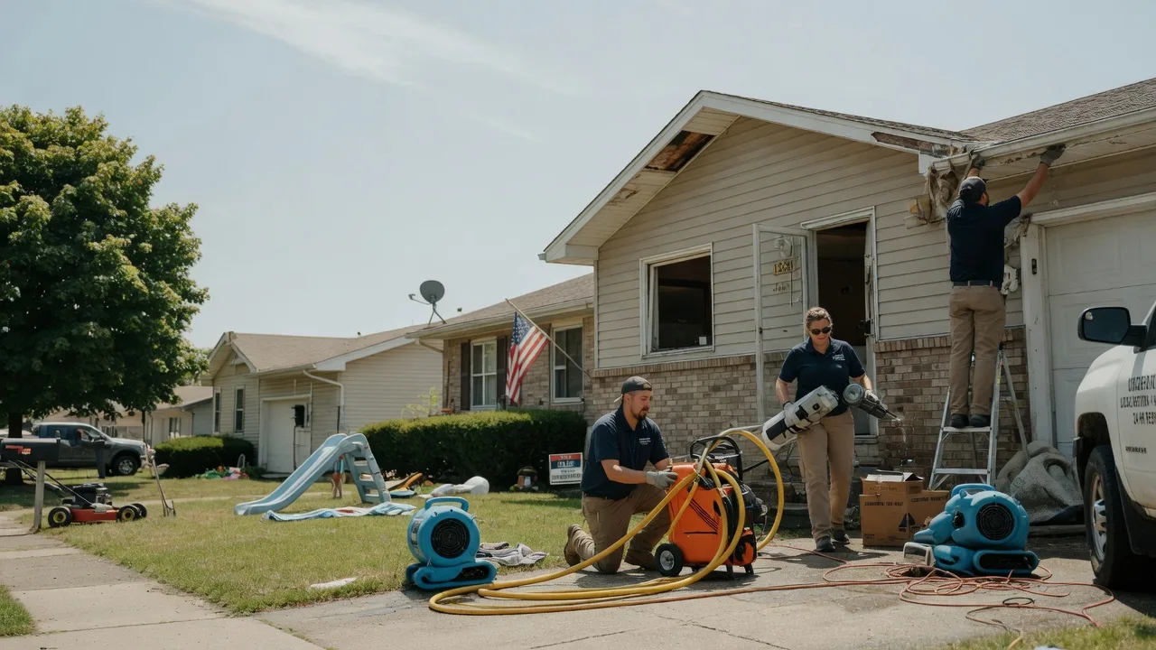 Water Damage Restoration in South Lebanon, OH near me